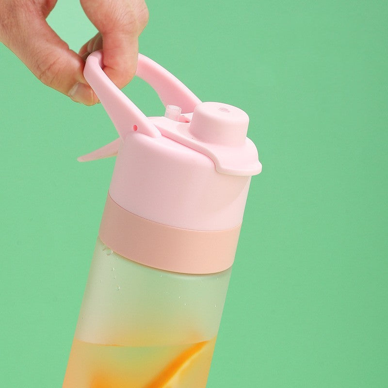 Refresher | Drinkfles met Nevelspray - Hydratatie & Verkoeling in één | 2 IN 1