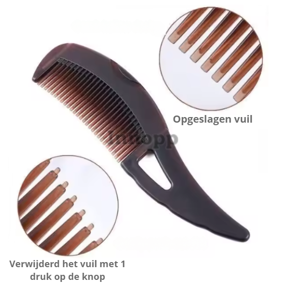Dirt Comb | Haar reinigingskam | Anti-roos kam