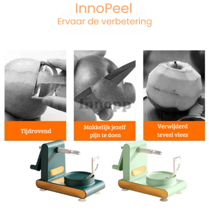 InnoPeel | Groente schiller | + GRATIS appelsnijder