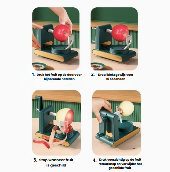 InnoPeel | Groente schiller | + GRATIS appelsnijder