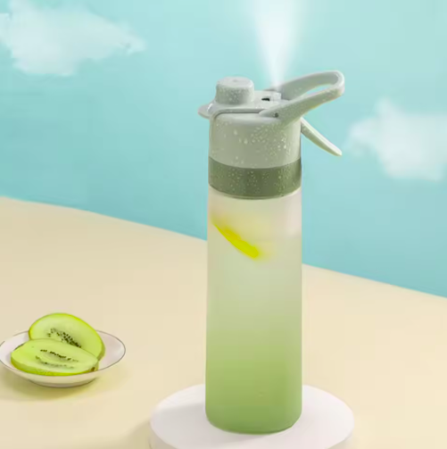 Refresher | Drinkfles met Nevelspray - Hydratatie & Verkoeling in één | 2 IN 1