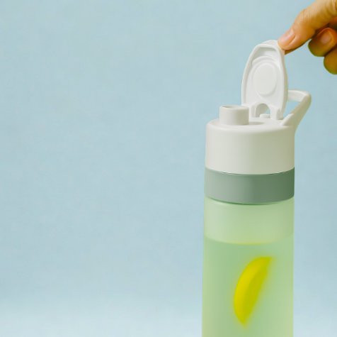 Refresher | Drinkfles met Nevelspray - Hydratatie & Verkoeling in één | 2 IN 1