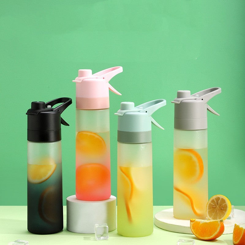 Refresher | Drinkfles met Nevelspray - Hydratatie & Verkoeling in één | 2 IN 1
