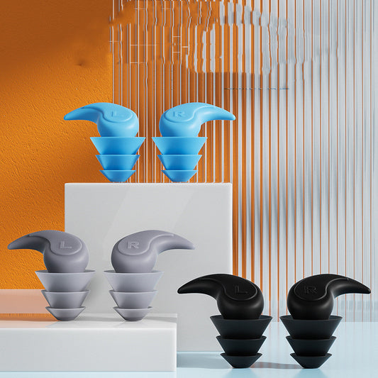 SilencePro™ – Comfortabele Silicone Oordopjes voor Slaap, Geluidsreductie & Waterdichte Bescherming