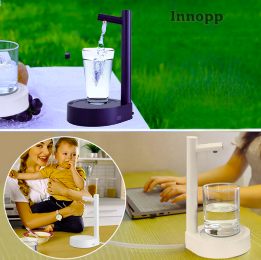 automatische waterdispenser in verschillende gebruikscontexten