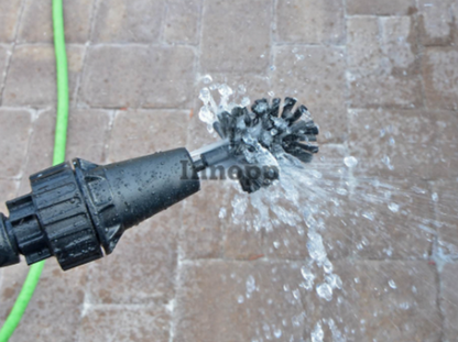 QuickSpin | Roterende wasborstel met waterdruk | 1+1 GRATIS