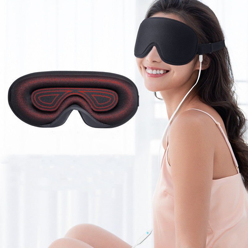 DreamMask 3D™ | Verwarmd Slaapmasker | Voor Diepe Ontspanning, Betere Slaap & Verfriste Ogen