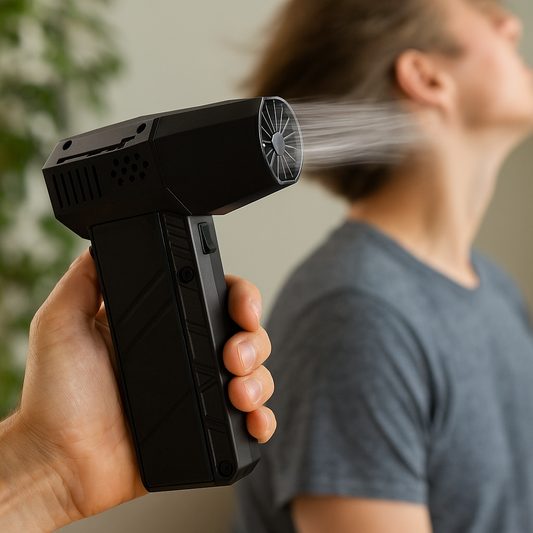 DirtBlow | Stille en krachtige mini ventilator | 140.000 RPM