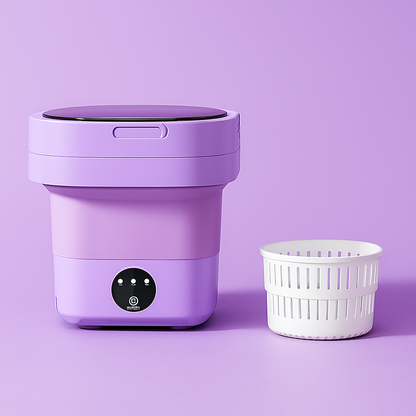 wasmachine afbeelding paars